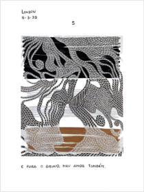 LETTER OF LOVE OR OF THE NIGHT AND THE DAY - AND TO BRUNO, ALSO MEU AMOR (11.3.39) 1993 London