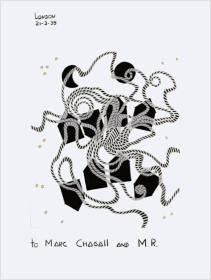 LETTER OF LOVE OR OF THE NIGHT AND THE DAY - TO MARC CHAGALL AND M.R. (21.3.39) 1993 London