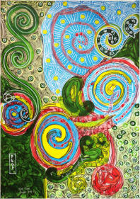 A GIANT AMONGST FLEES - EDA GOP, 2018-4, London