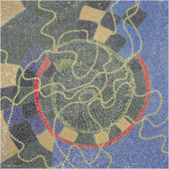 TEXTS ON THE PALM TREE LEAVES NO. 5, 9.3.99 (44), London